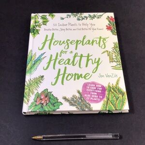 Houseplants for a Healthy Home book by Jon VanZile 50 indoor plants care book